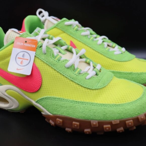 MENS NIKE AIR MAX WAFFLE RACER SP 'SPRINTER GREEN ELECTROLIME' - Picture 4 of 7